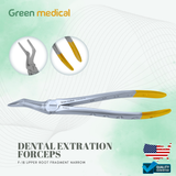 DENTAL EXTRACTION FORCEPS F-18 UPPER ROOT FRAGMENT NARROW