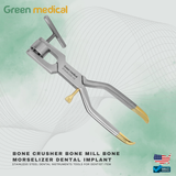 Bone Mill Crusher Morselizer Plier Dental Implant Grafting Instrument German Grade