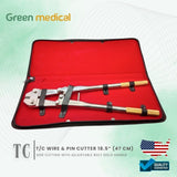 ADJUSTABLE T/C PIN AND WIRE CUTTER ( 18 INCH) SURGICAL VETERINARY INSTRUMENTS