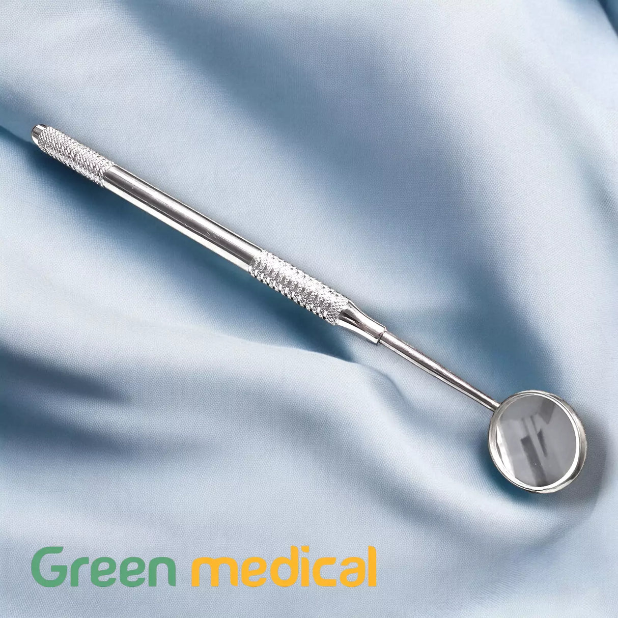 Dental Mouth Mirrors No. 4 with Handle - Dental Examination Instrument