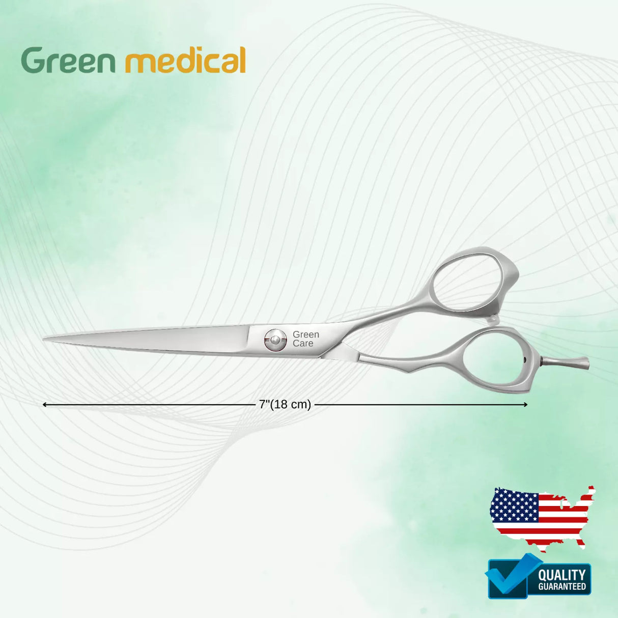 Professional Barber Hair Cutting Scissors 7"(18cm)