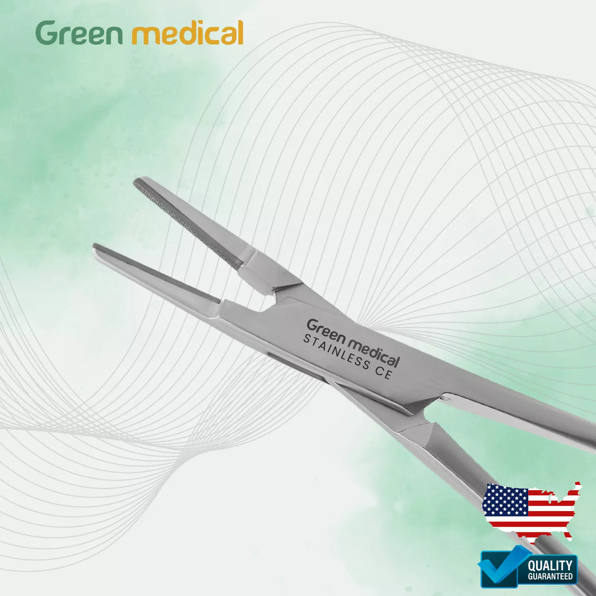 T/C Micro Ryder Needle Holder Tungsten Carbide Straight Surgical Instruments German Grade