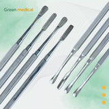 Bone File Set of 4 Soft Tissue Dental Filer Surgery Implant Surgical Instruments