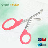 Medical Paramedic Nurse Pink Utility Scissors EMT / Trauma. Neon Pink