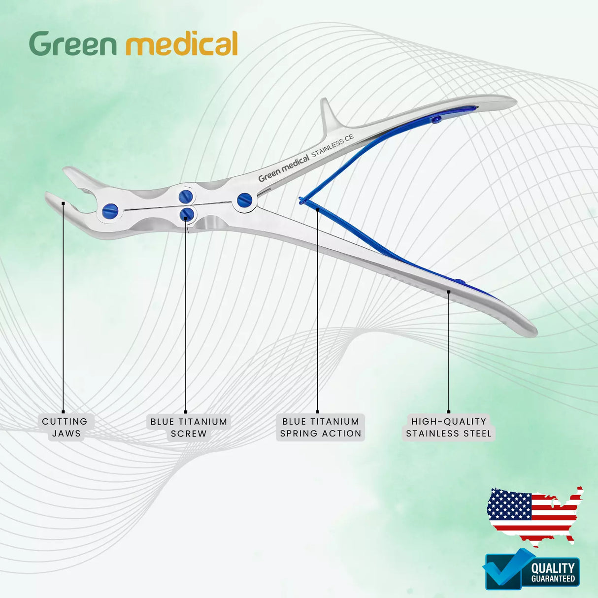 Duckbill Bone Rongeur Orthopedic Surgical Instruments