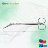 Updated Kelly Angled 6.5" Scissors Surgical Orthodontics Premium Instruments