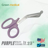 Medical Paramedic Nurse Pink Utility Scissors EMT / Trauma. Purple