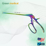 Townsend Baby Tischler Biopsy Punch Forceps Titanium Rainbow Multi Color 9.5"