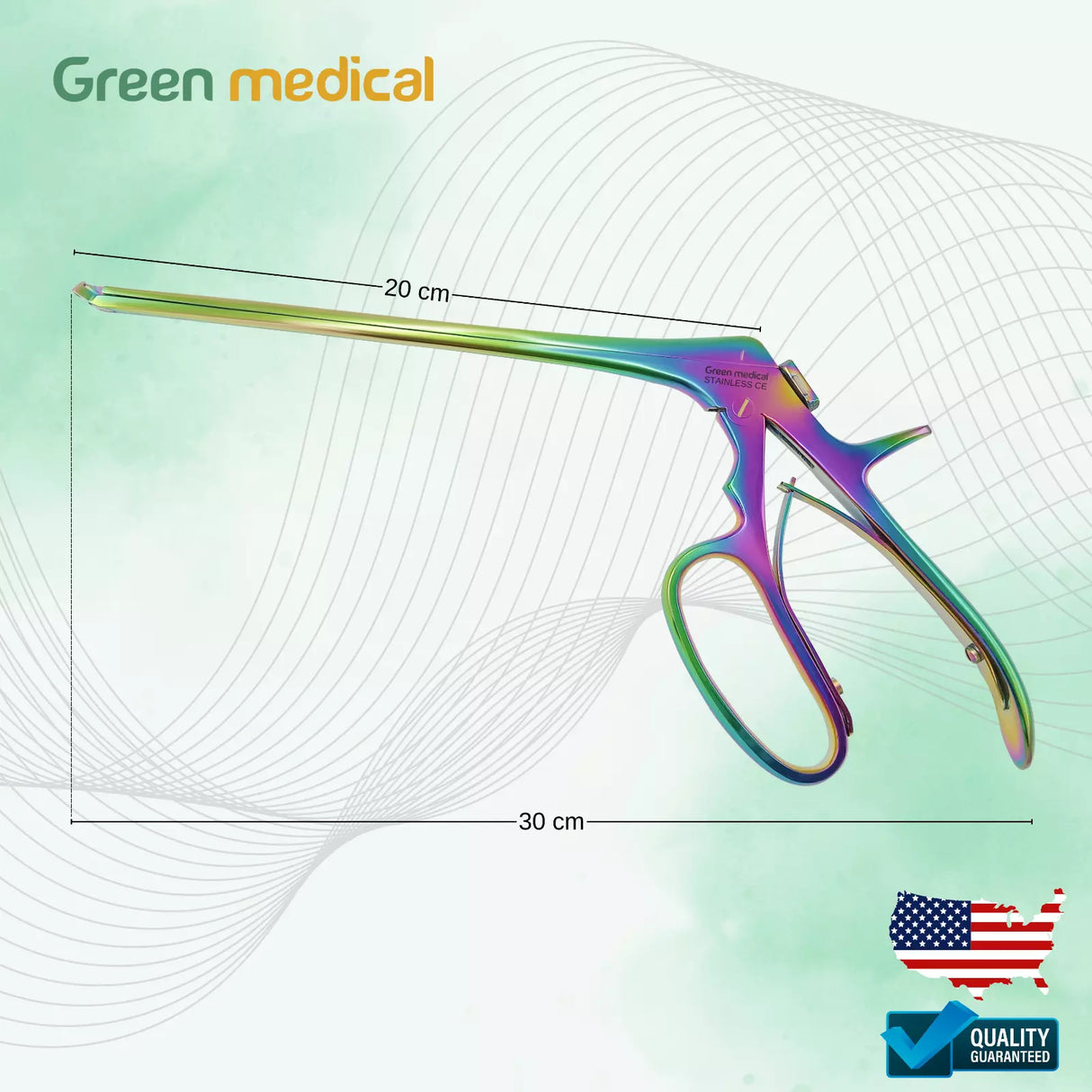 Townsend Baby Tischler Biopsy Punch Forceps Titanium Rainbow Multi Color OB,GYN