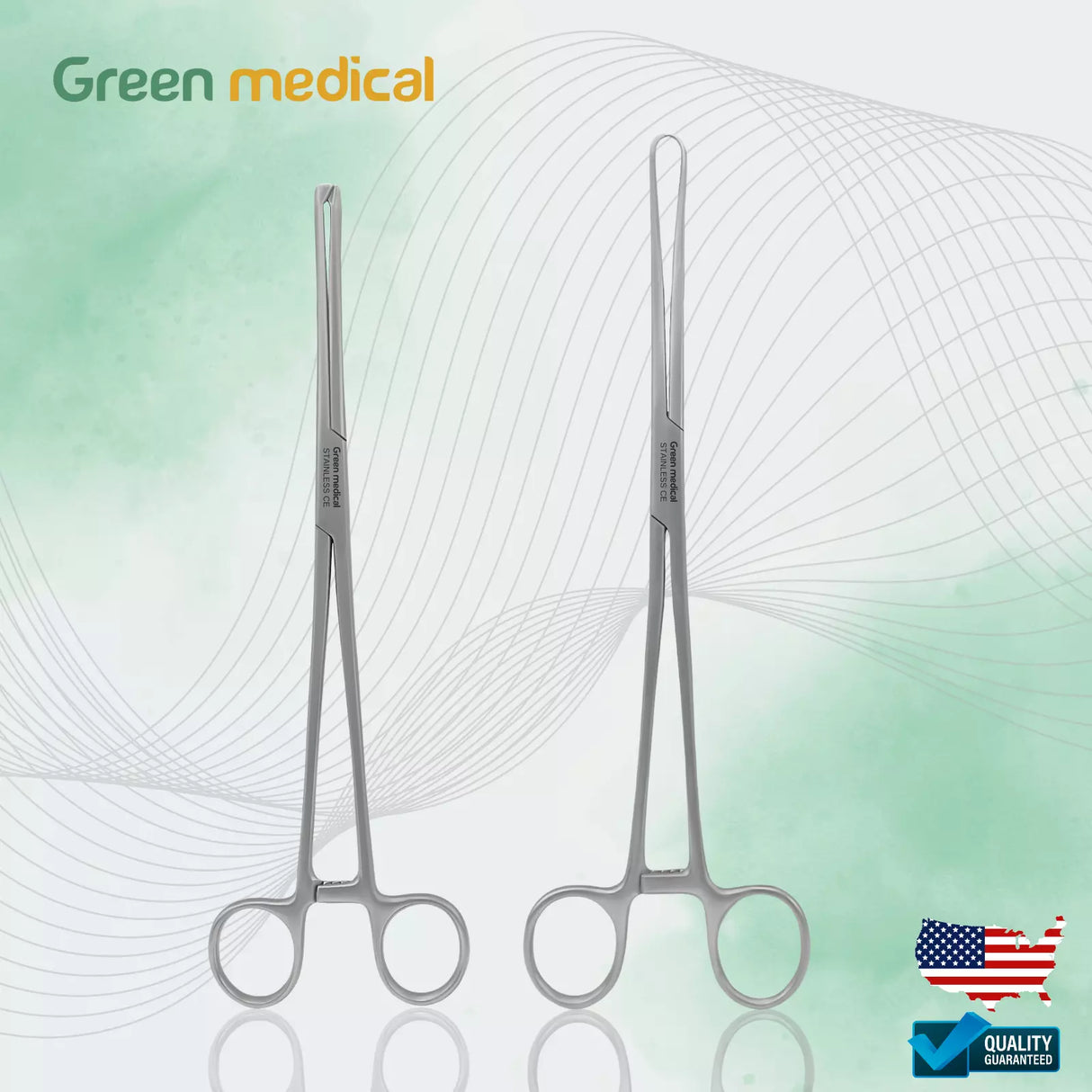 MUSEUX & TENACULUM VULSELLUM UTERINE FORCEPS OB/GYN SURGICAL INSTRUMENTS