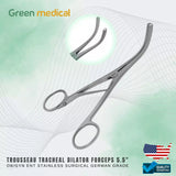 Trousseau Tracheal Dilator Forceps 5.5" OB/GYN ENT Stainless Surgical German GR