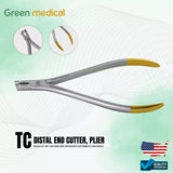 TC Distal End Cutter Plier With Long Handle Hold & Cut Soft and Hard Wire