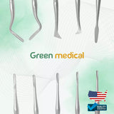 Dental Root Luxating Elevators Set Tooth Loosening Root Extraction Elevator Kit