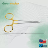 T/C Crile-Wood Needle Holder Tungsten Carbide 6" Straight Surgical Instruments German Grade