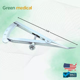 Angled Castroviejo Caliper 0 TO 20 MM 3.5" (8.5cm) Surgical Dental Instruments