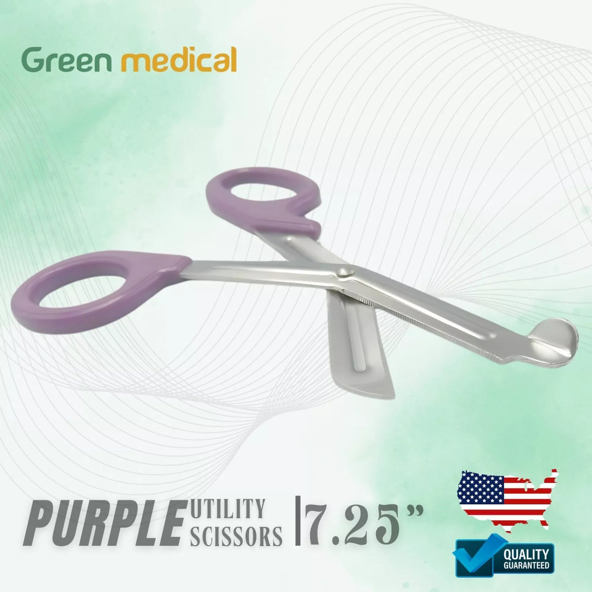 Medical Paramedic Nurse Pink Utility Scissors EMT / Trauma. Purple