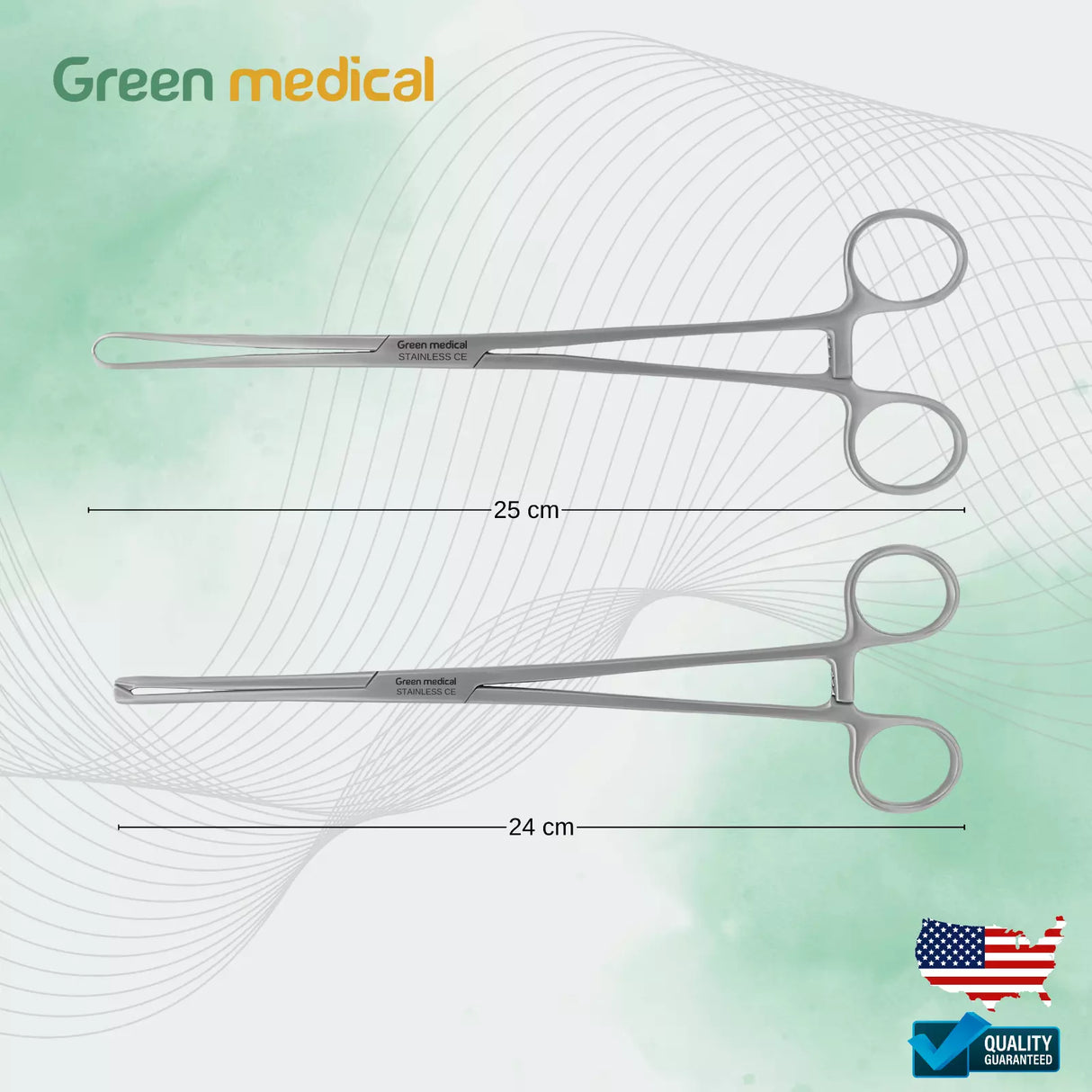 MUSEUX & TENACULUM VULSELLUM UTERINE FORCEPS OB/GYN SURGICAL INSTRUMENTS