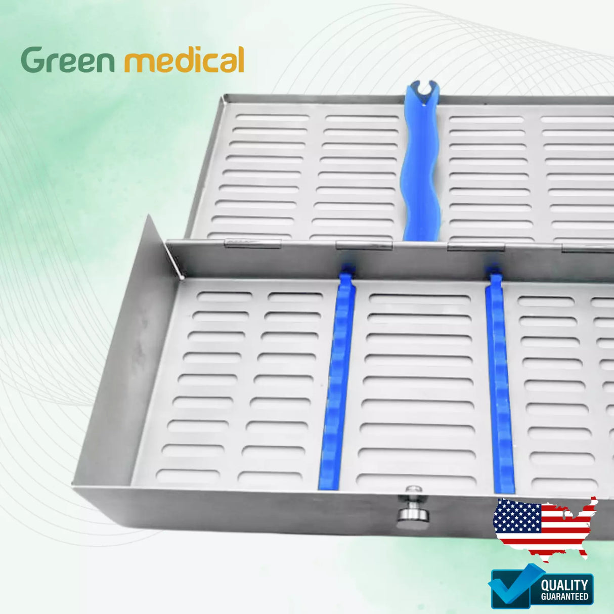 Dental Sterilization Cassette Box Sterile Medium Size