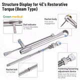 Dental Universal Implant Prosthetic Kit Torque Wrench Screw Drivers Remover+ Box