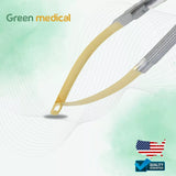 Castroviejo Needle Holder 16 cm Straight 6.5 ''with lock TC gold surgical suture