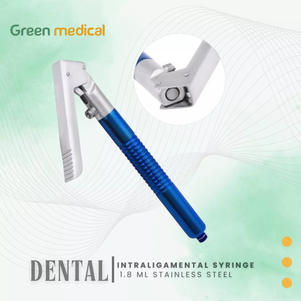 NEW GERMAN GRADE Intraligamental Syringe Pen Style 1.8mL Dental Implant