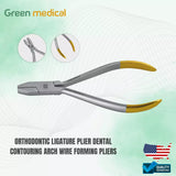 Orthodontic Ligature Plier Dental Contouring Arch Wire Forming Pliers