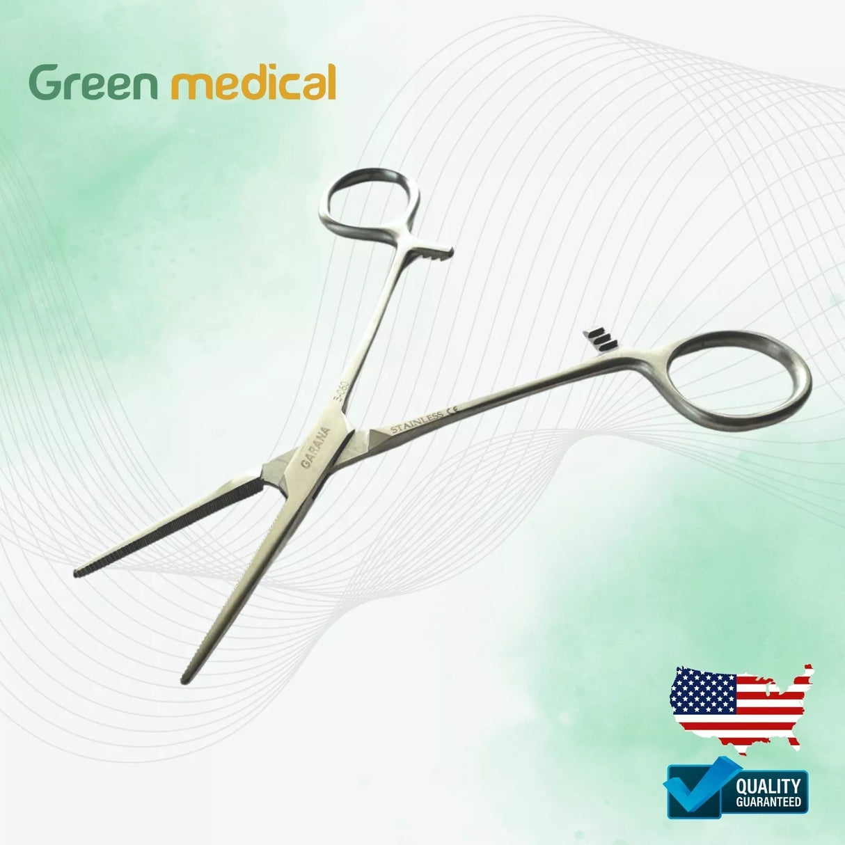 Premium Crile Hemostat Locking Forceps 5.5" Straight Surgical Instrument