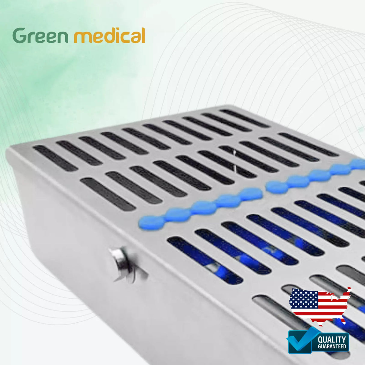 Dental Sterilization Cassette Box Sterile Medium Size