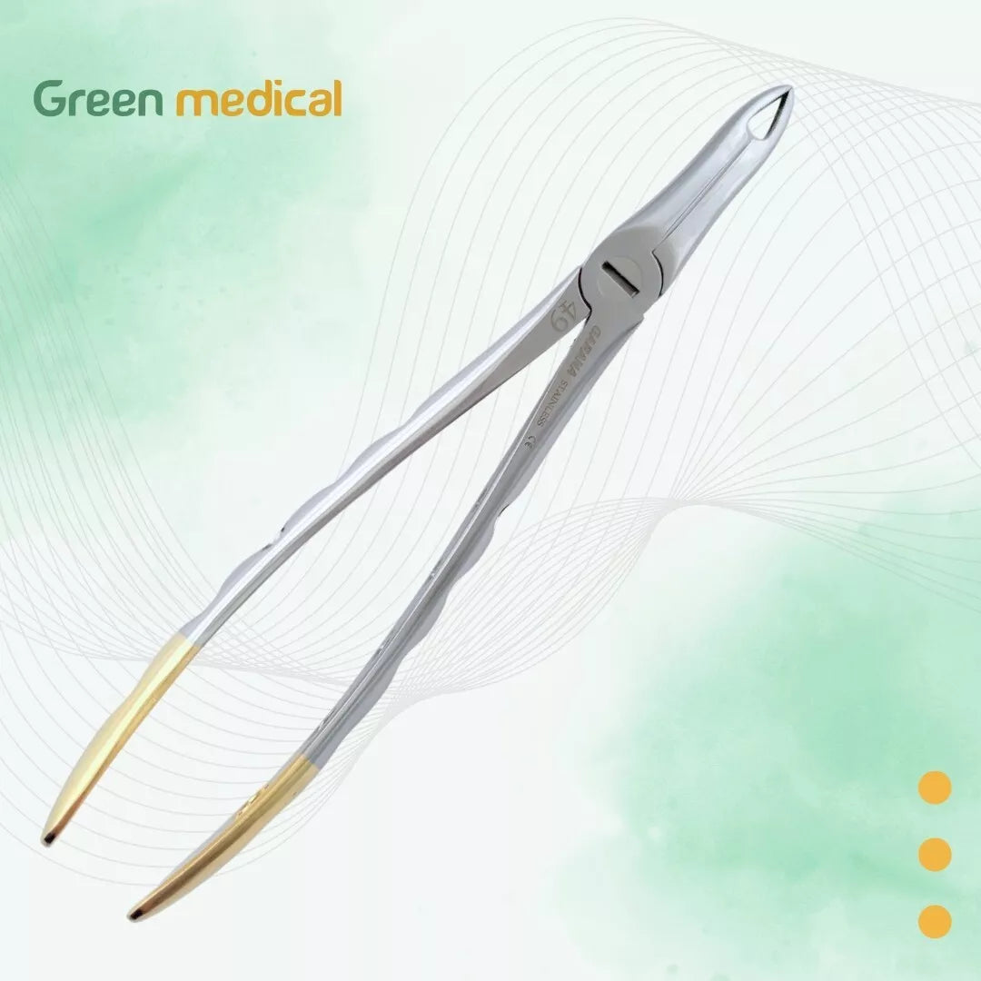 Extracting Forceps #49 Upper Roots Dental Tooth Extraction Surgical Instruments