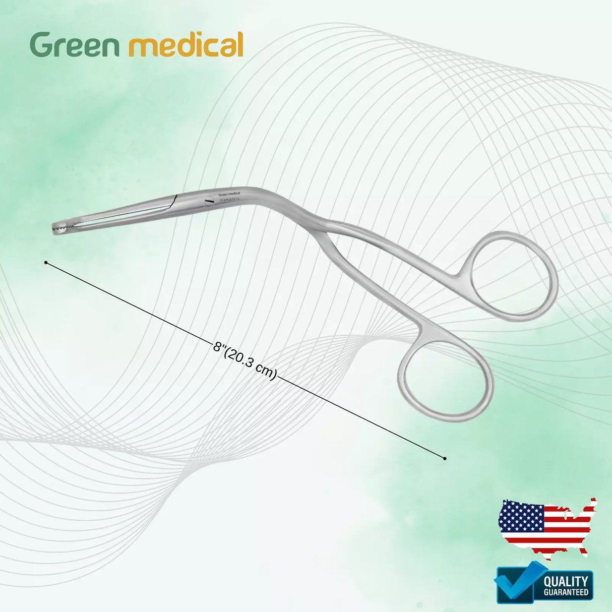 3 Pcs Magill Forceps 6" + 8" + 10" Set EMT Anesthesia Surgical Instruments