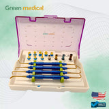 Dental Sinus Implant Elevation Drill Stopper Hand Instrument Kits Universal