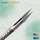 Scalpel Handle Straight Double Knife Blade Holder Surgical Dental Instruments