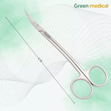 Dean Scissors 6.75" Surgical Medical ENT Dental Instruments German Grade