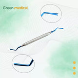 3 Pcs Meinershagen Gingival Retractor Set # 3, 4, & 5 Titanium Premium Dental