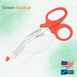 EMT Utility Scissors 5.5" Universal Medical Paramedic First Aid Shears Red