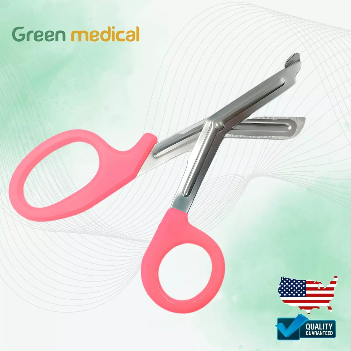 Medical Paramedic Nurse Pink Utility Scissors EMT / Trauma. Neon Pink