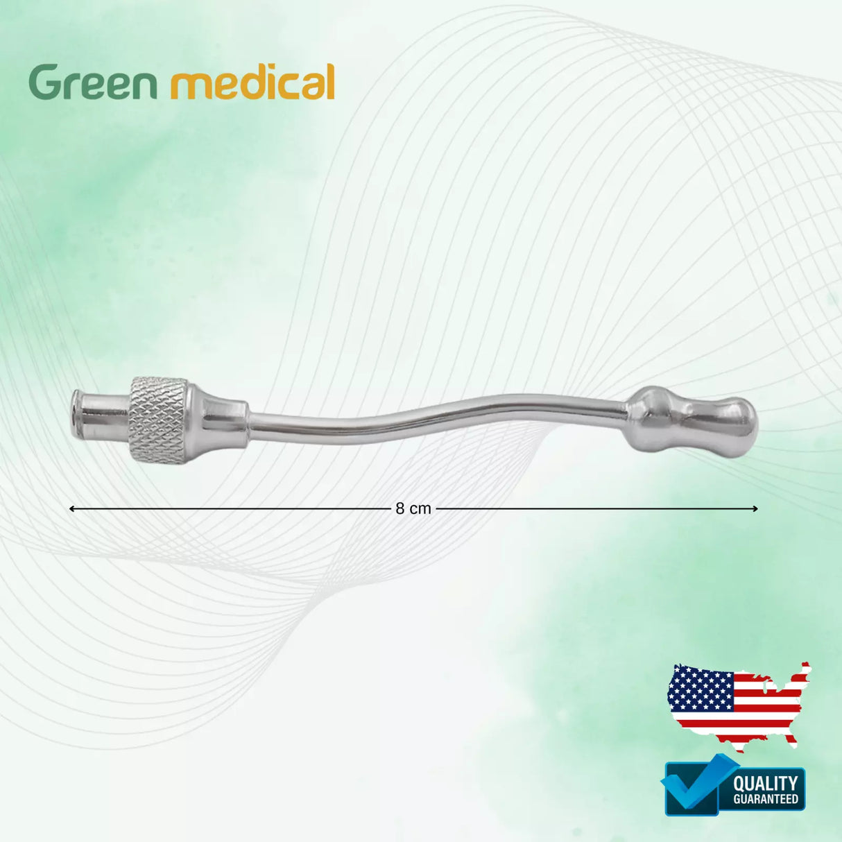 WEBSTER INFUSION TUBE CURVED 8 CM