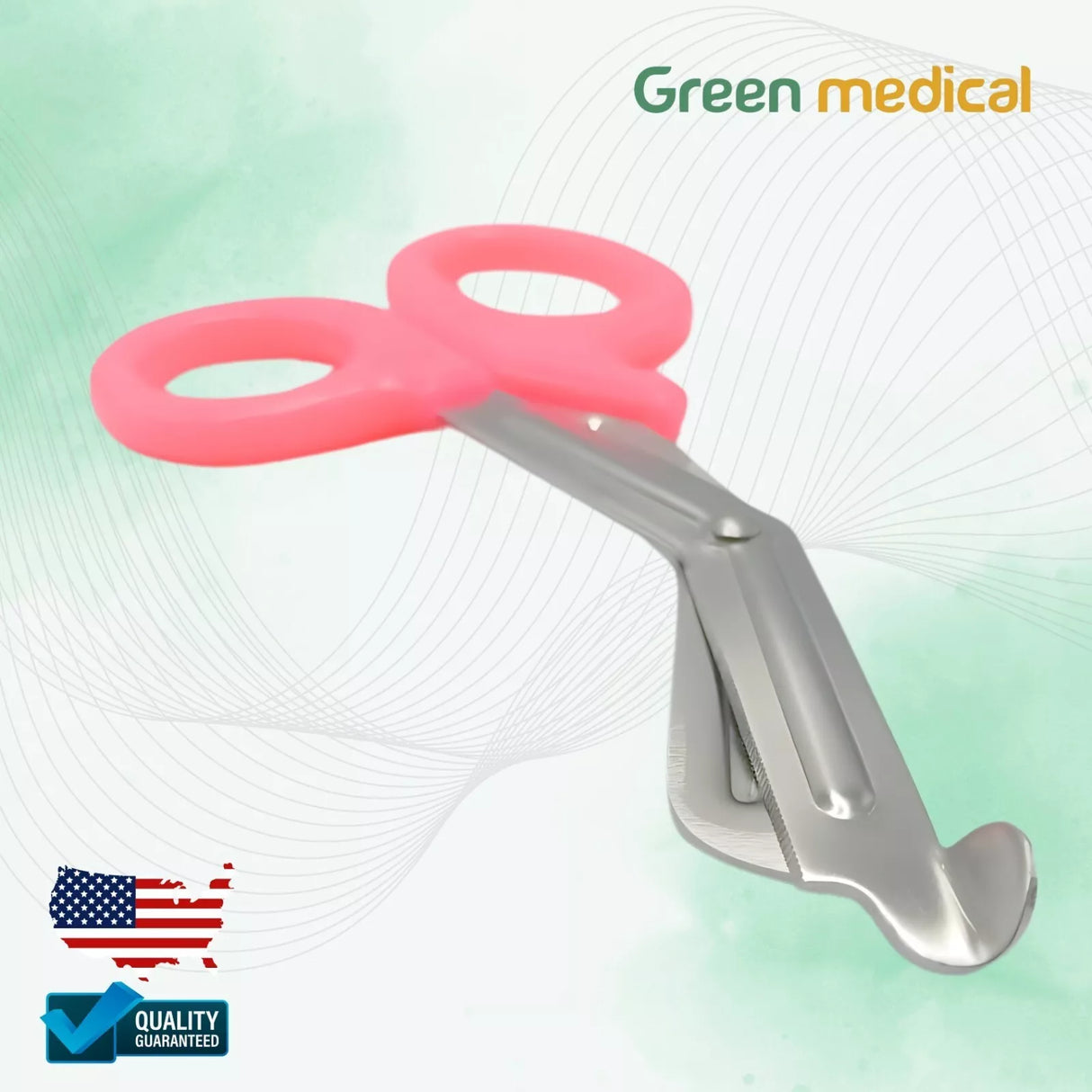 Medical Paramedic Nurse Pink Utility Scissors EMT / Trauma. Neon Pink