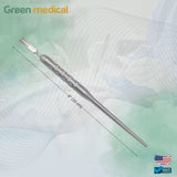 Scalpel Handle Straight Double Knife Blade Holder Surgical Dental Instruments