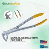 Dental Extraction Forceps F-74NF Lower Incisors & Roots