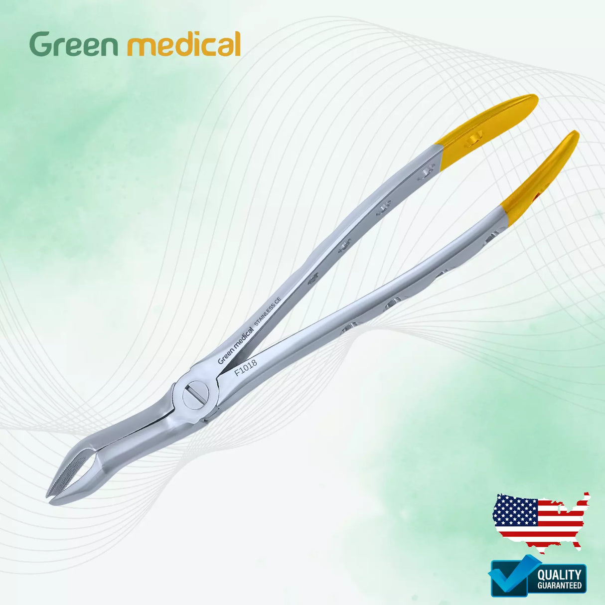 DENTAL EXTRACTION FORCEPS F-67AF APICAL BEAK UPPER WISDOMS