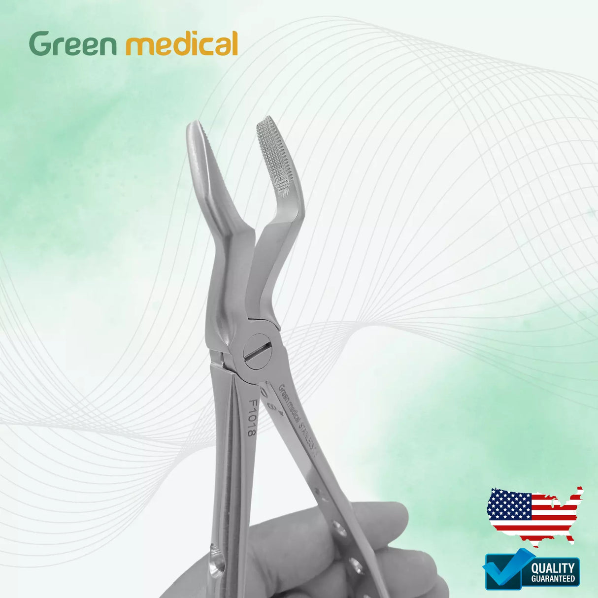 DENTAL EXTRACTION FORCEPS F-67AF APICAL BEAK UPPER WISDOMS