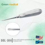 APICAL ROOT DENTAL EXTRACTING STRAIGHT ELEVATOR DEL301 PREMIUM GRADE