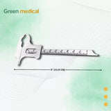 Boley Gauge 6" Vernier Caliper 10 CM Measuring Dental Orthodontic Inst German Gr