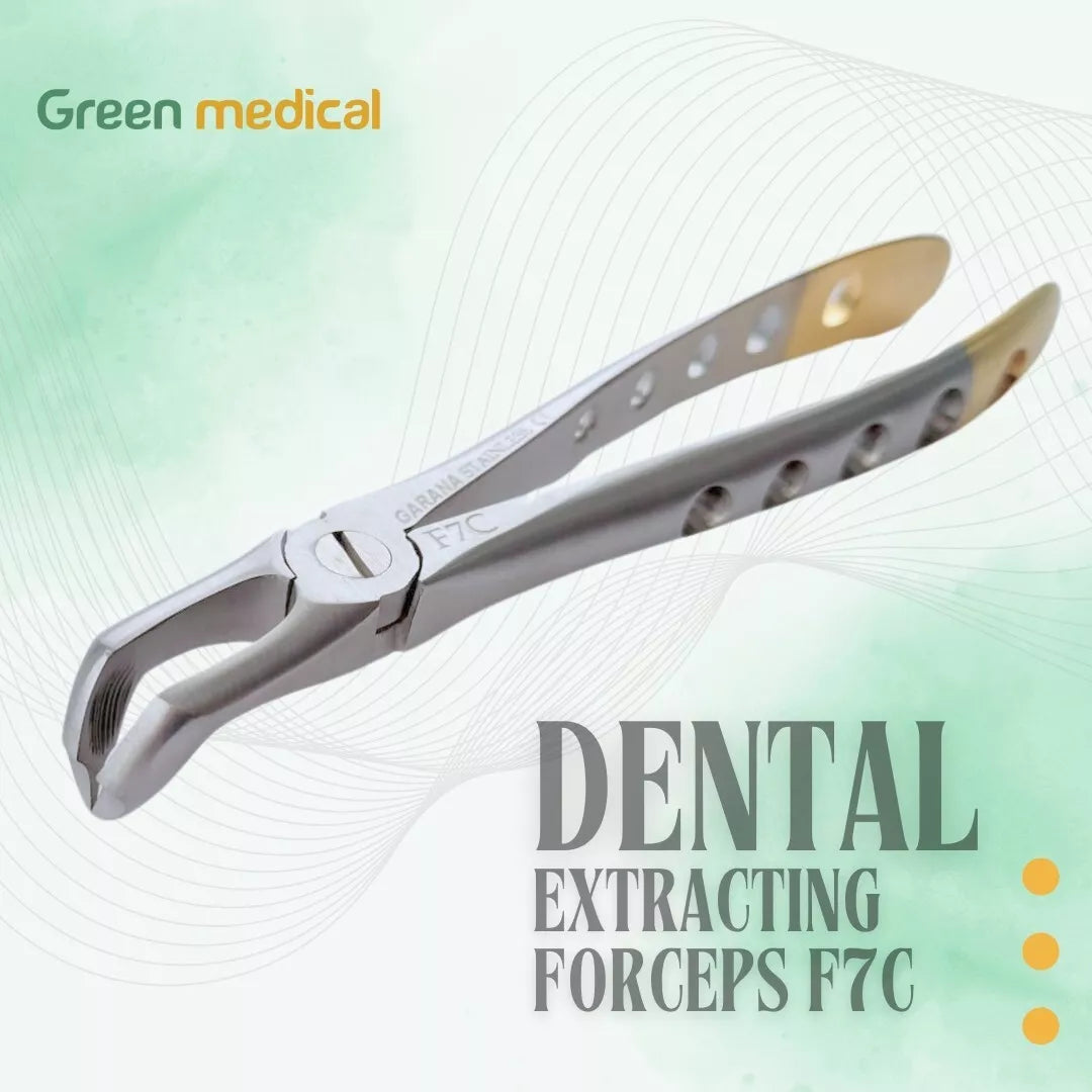 Extracting Forceps F 7C Lower Molar Dentist Surgery Tools Tooth Extraction