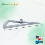 Castroviejo Caliper Surgical Dental Instrument 0 to 20 MM 3.5" (8.89cm)