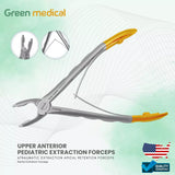 ATRAUMATIC EXTRACTION APICAL RETENTION FORCEPS UPPER ANTERIOR PEDIATRIC FORCEPS