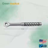 Ratchet Wrench Dental Implant 4mm Square Rachet Dental Instruments Stainless