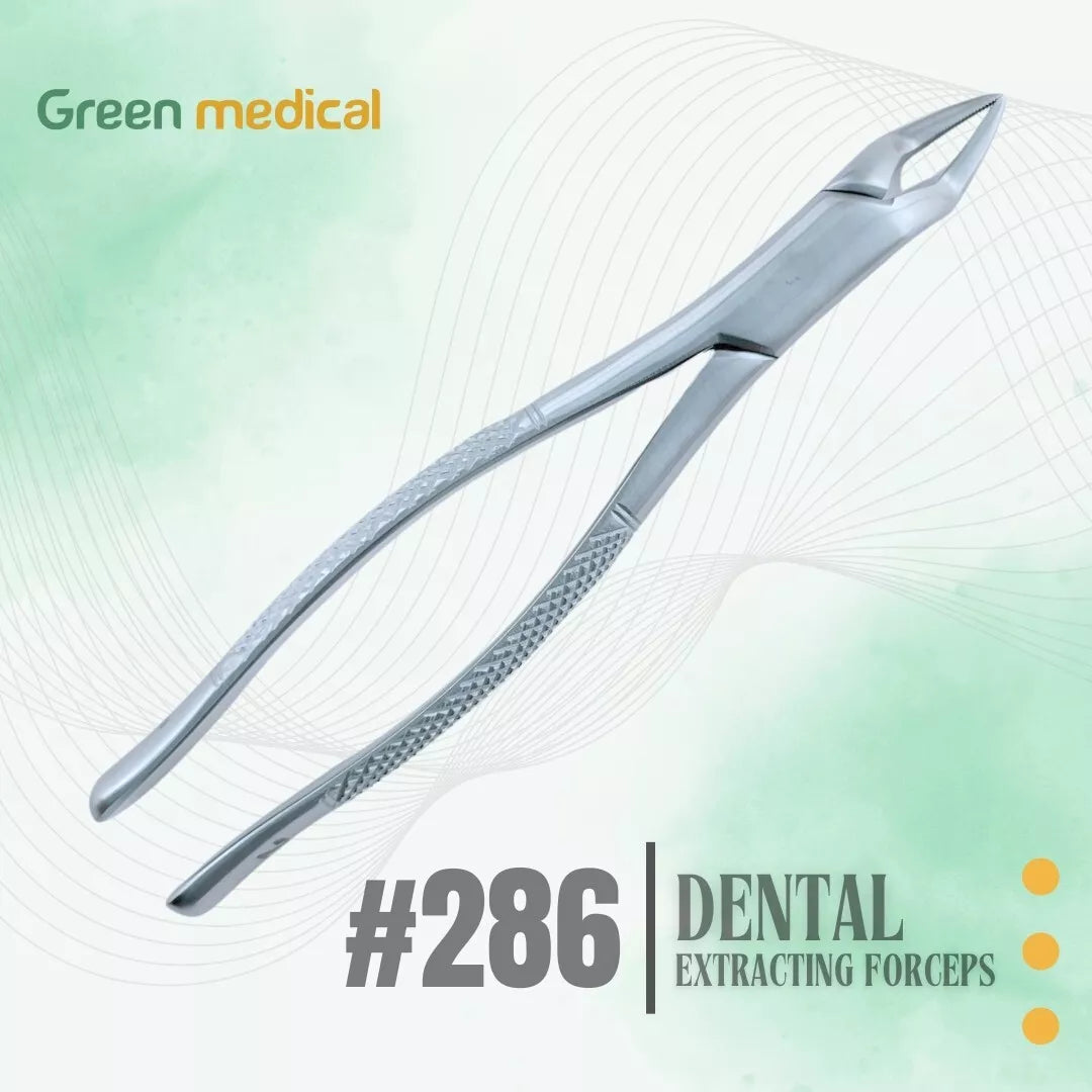 Extracting Forceps Dental Surgical Instruments #286 Stainless Steel German Grade