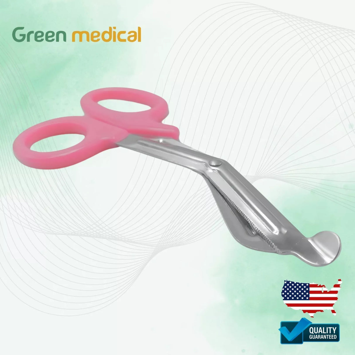 Medical Paramedic Nurse Pink Utility Scissors EMT / Trauma. German Grade